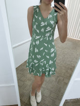 Printed Dropwaist Dress - Ferlicious